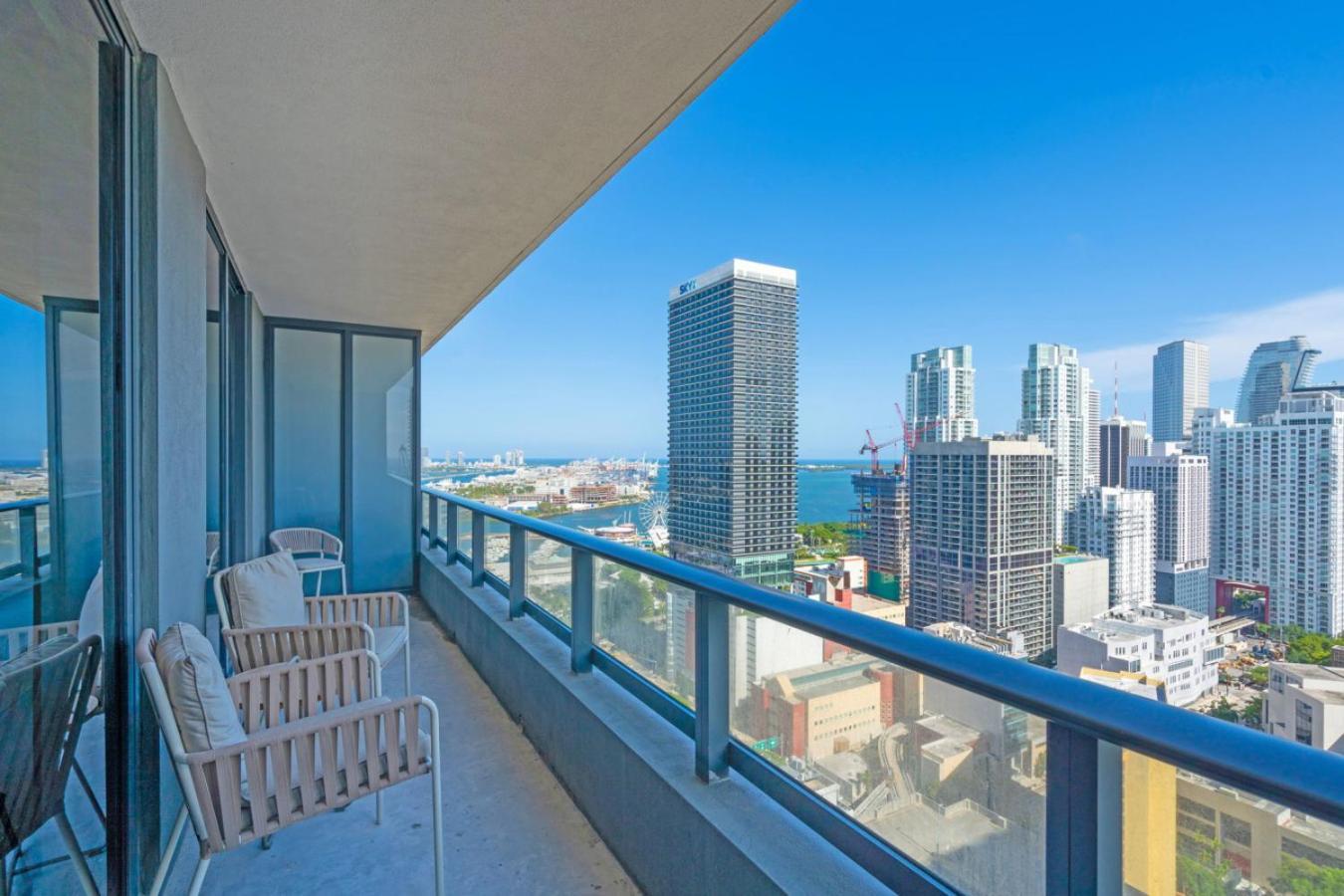 Appartement Bright And Breezy 1 Bed Unit With Water And Views Miami