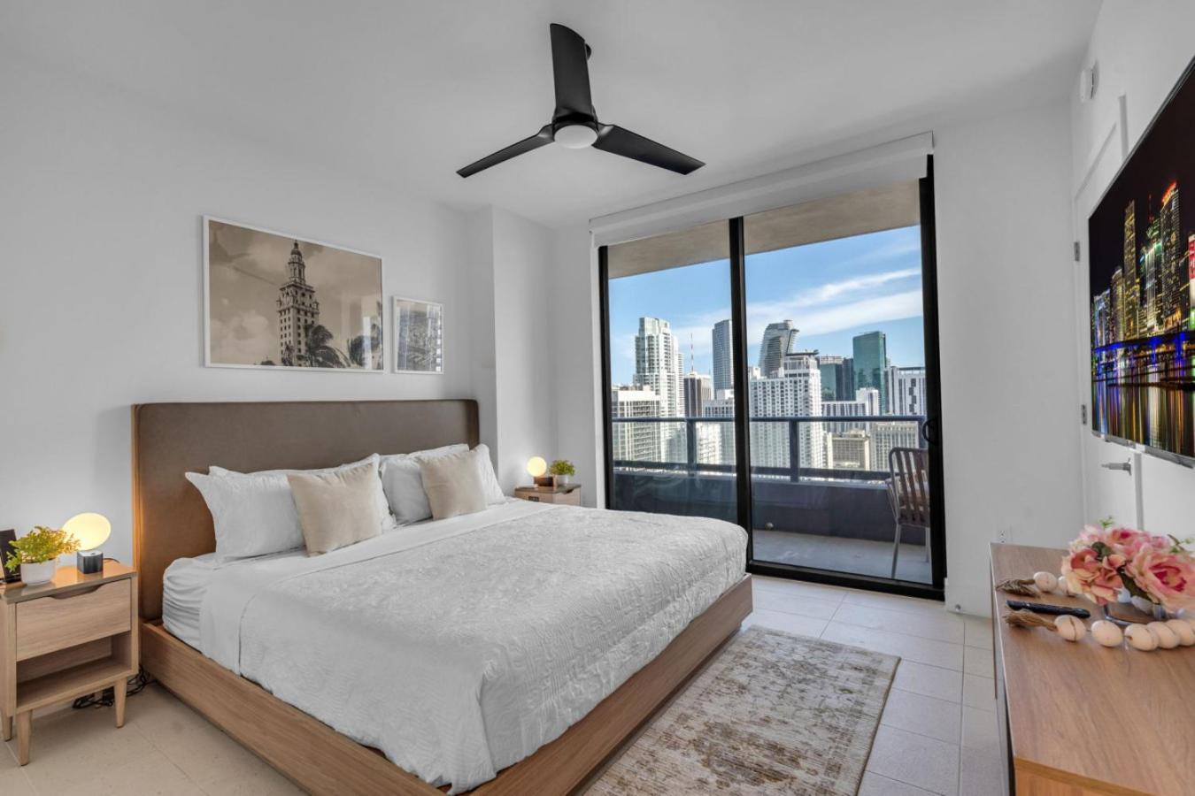 Bright And Breezy 1 Bed Unit With Water And Views Appartement Miami