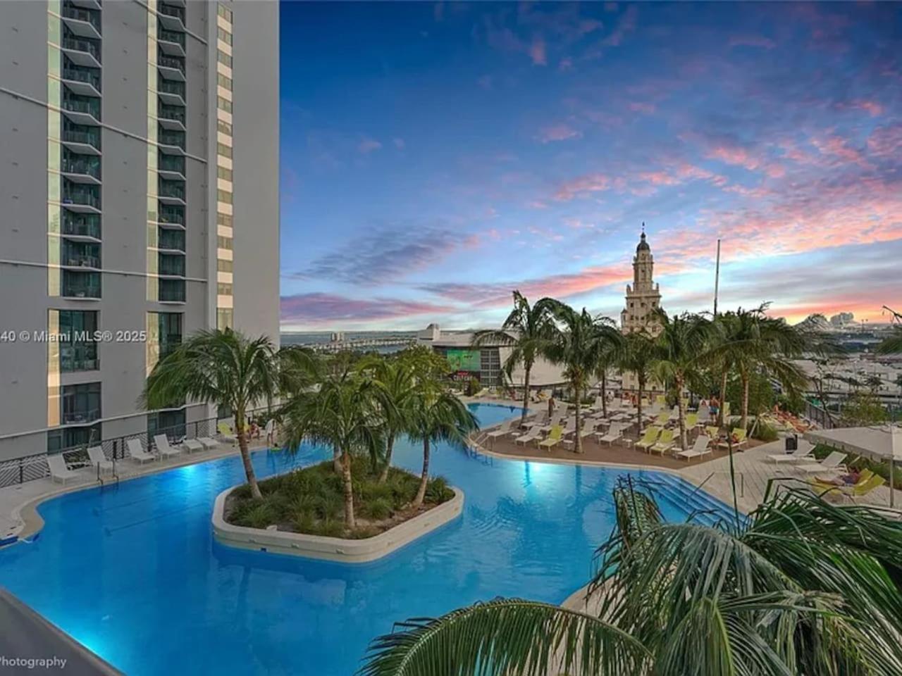 Appartement Bright And Breezy 1 Bed Unit With Water And Views Miami